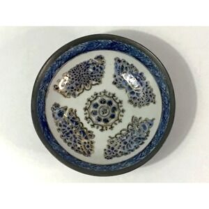Vintage Wony Japanese Blue Porcelainware Decorated in Hong Kong